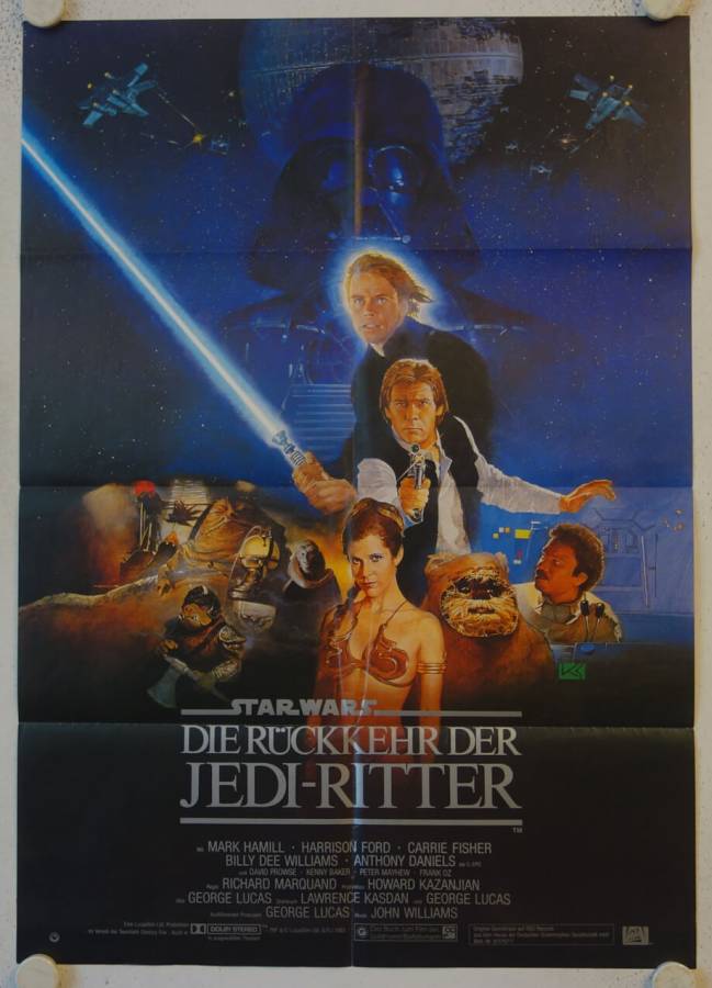 Star Wars - Return of the Jedi original release german movie poster
